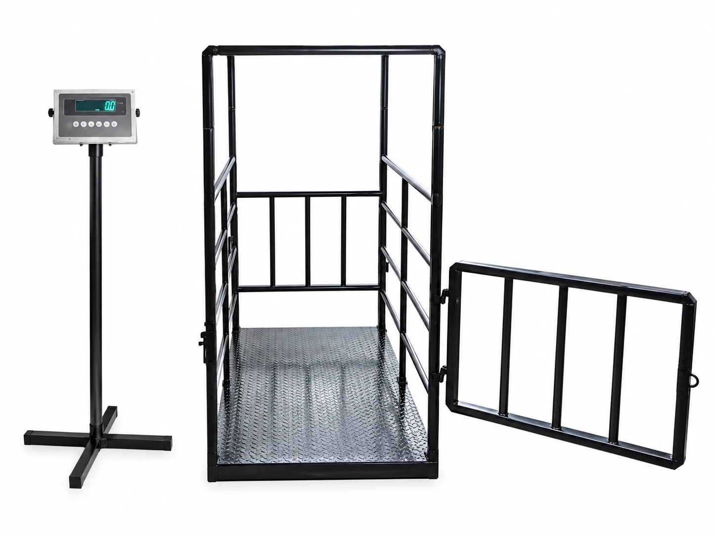 Animal Scale with Cage